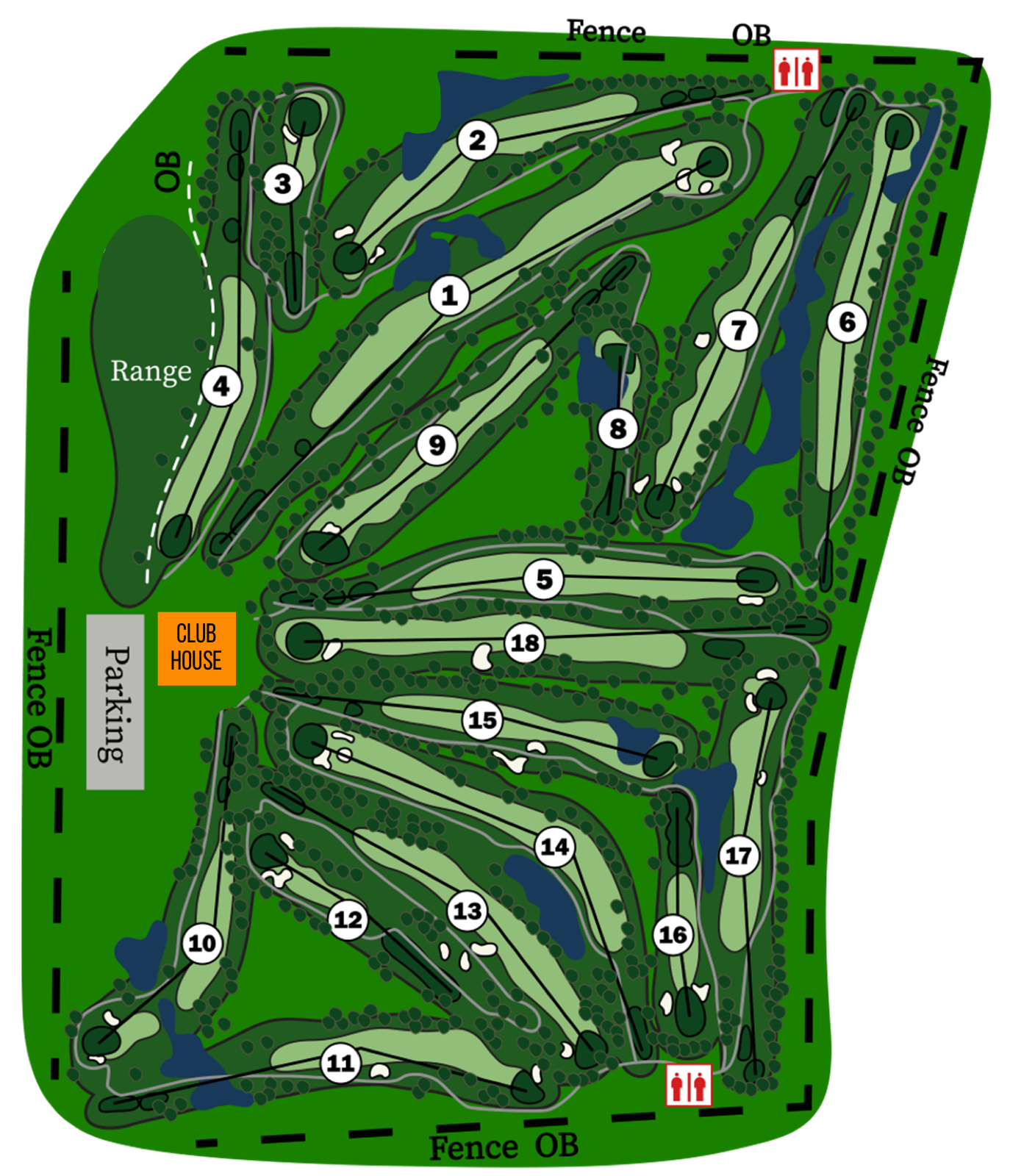 Midland Course Map